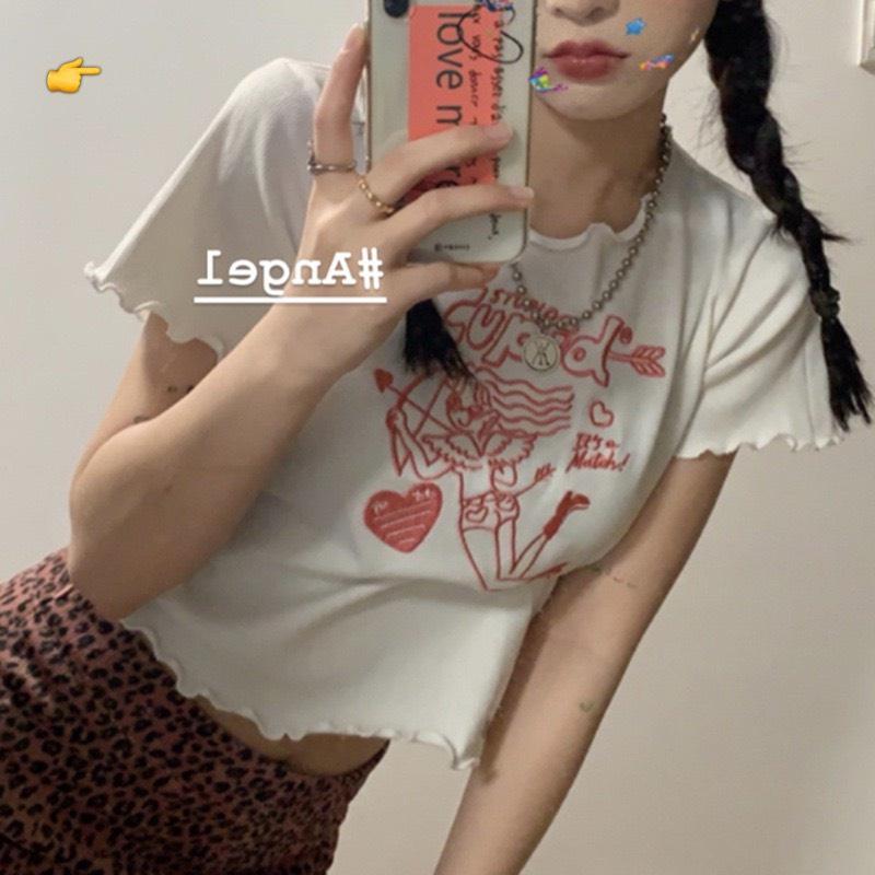 ÁO KIỂU NỮ CROPTOP SIÊU XINH THỜI TRANG GENZ CỰC XINH XỈU THỜI TRANG GENZ HOT
