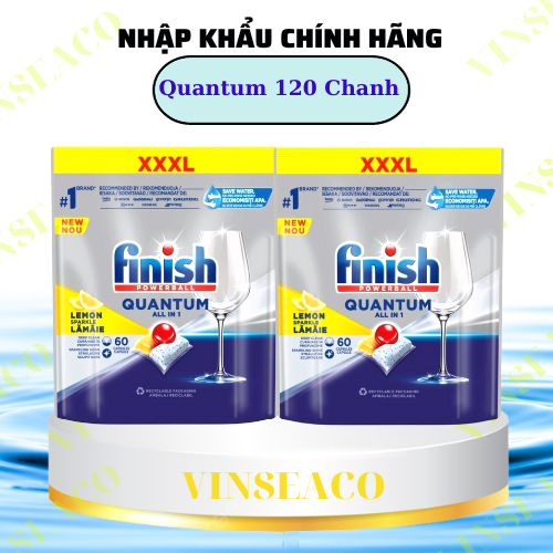 Viên rửa bát finish quantum 100 viên ( Đức )