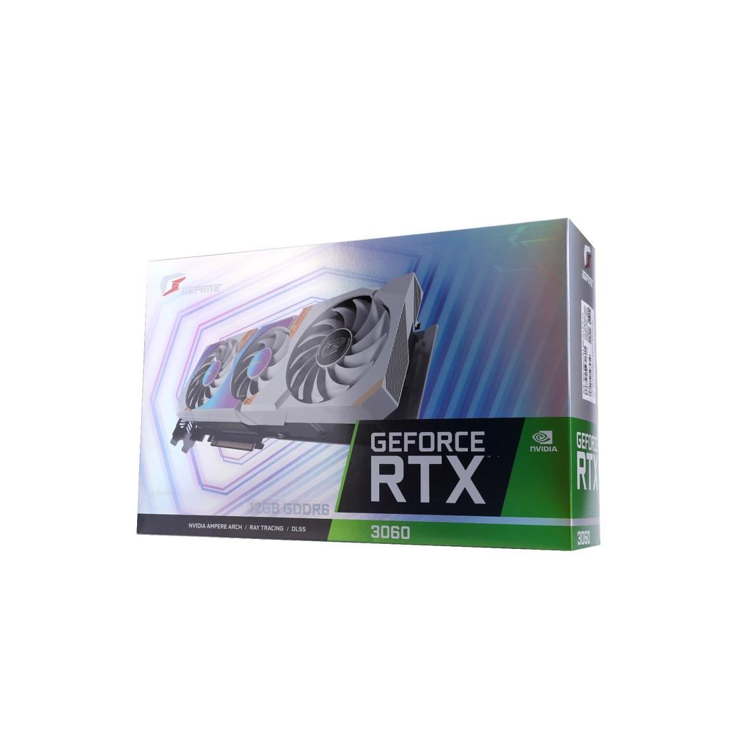 Hình ảnh Card Màn Hình Colorful iGame GeForce RTX 3060 Ultra W OC 12G L-V - Hàng Chính Hãng