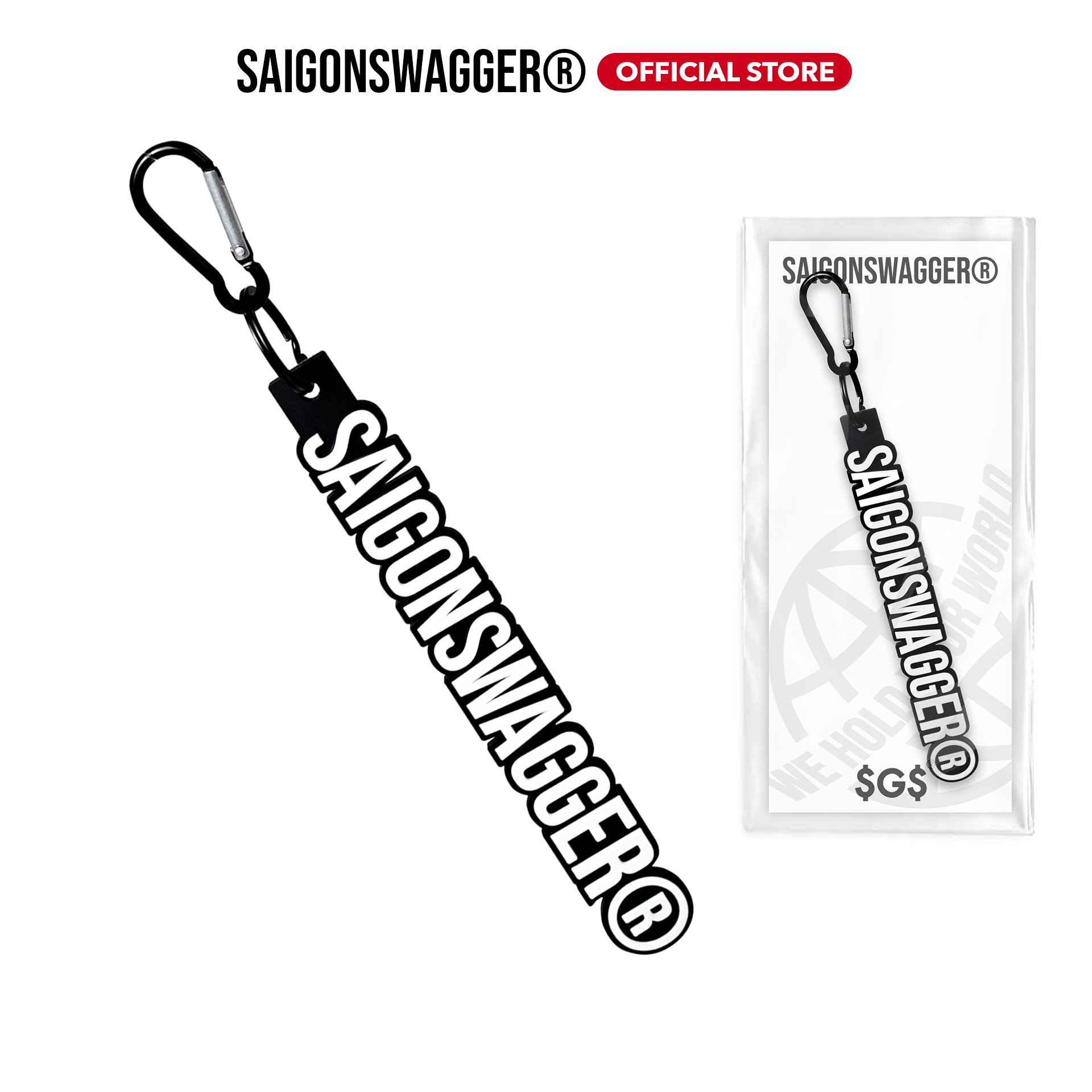 Móc Khóa Cao Su Lớn SAIGON SWAGGER Keyring