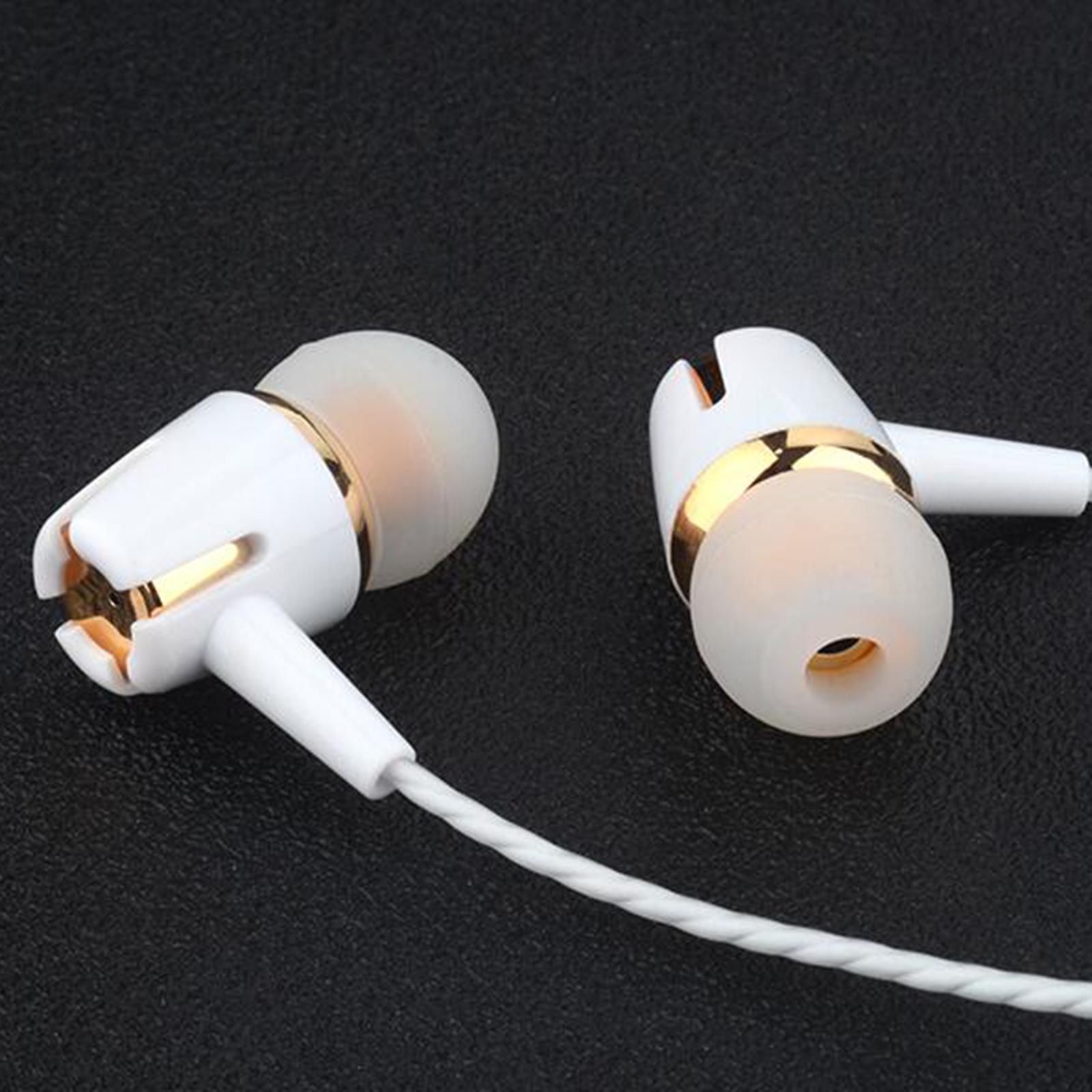 3.5mm Wired Headphones Headset In-Ear Earphone