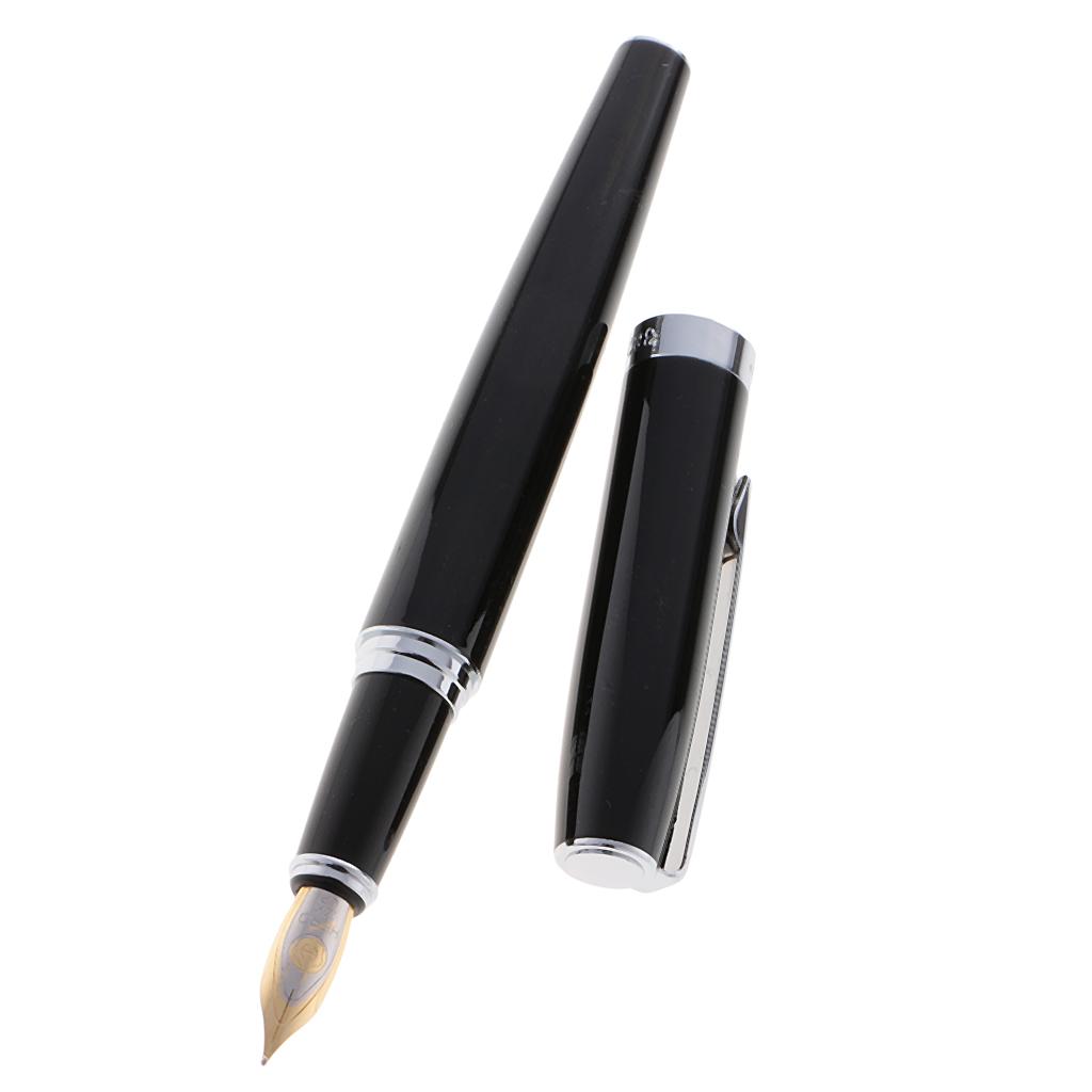 Black Fountain Pen Fine Nib Storage Box Graduation Ceremony Gifts Office