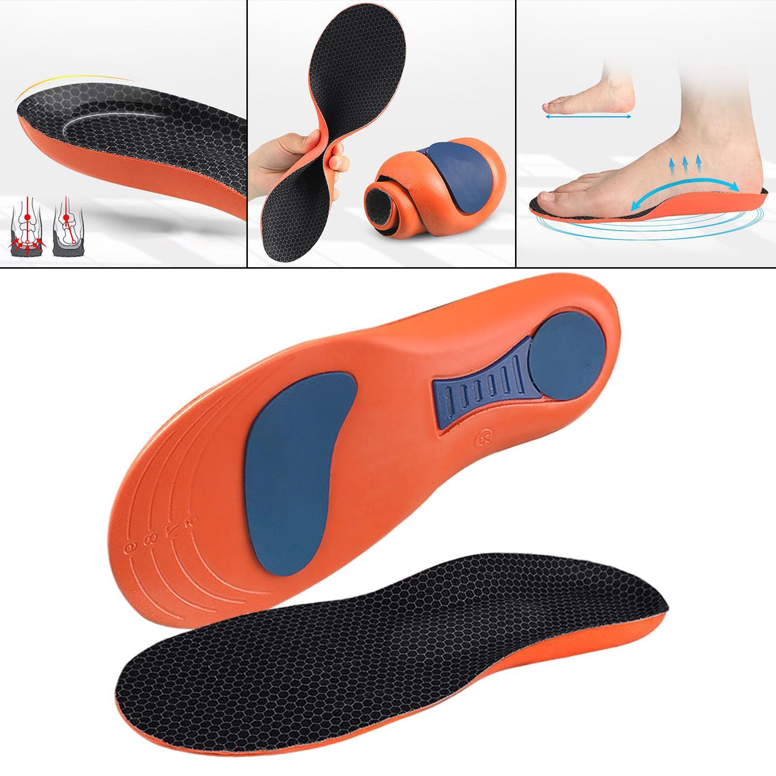 Orthotic Arch Support Shoe Inserts Orthopedic Elastic Air Cushion for Men Women Running