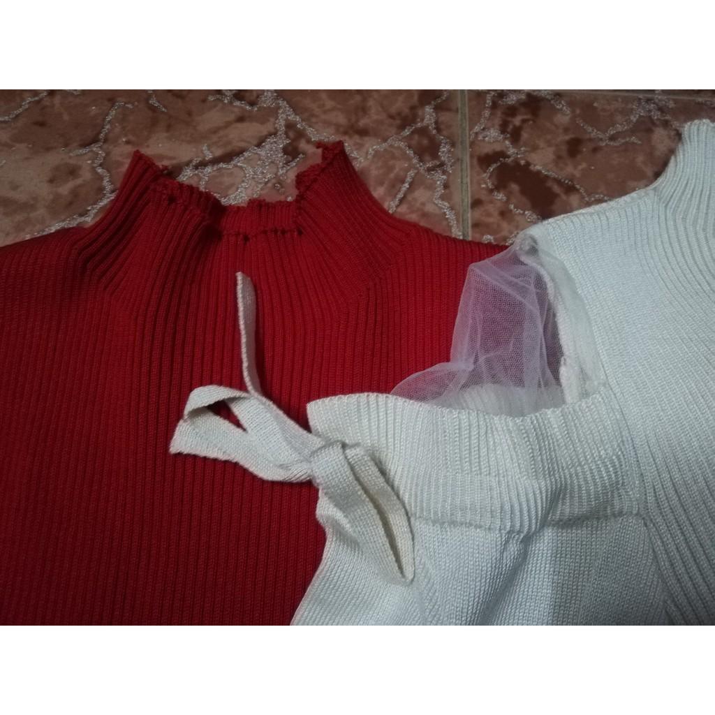 Đầm len dạo phố dễ thương phong cách Hàn Quốc