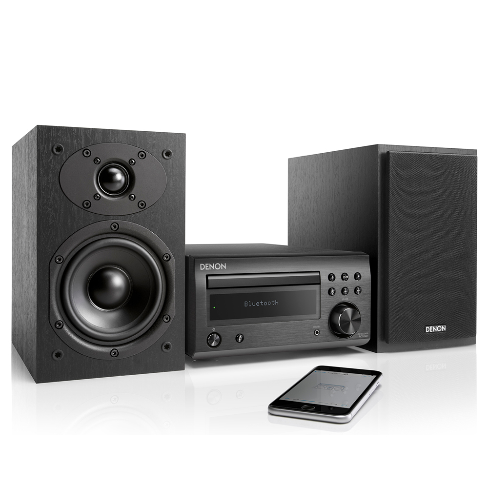 Dàn nghe nhạc CD Mini DENON D M41 - Hàng chính hãng