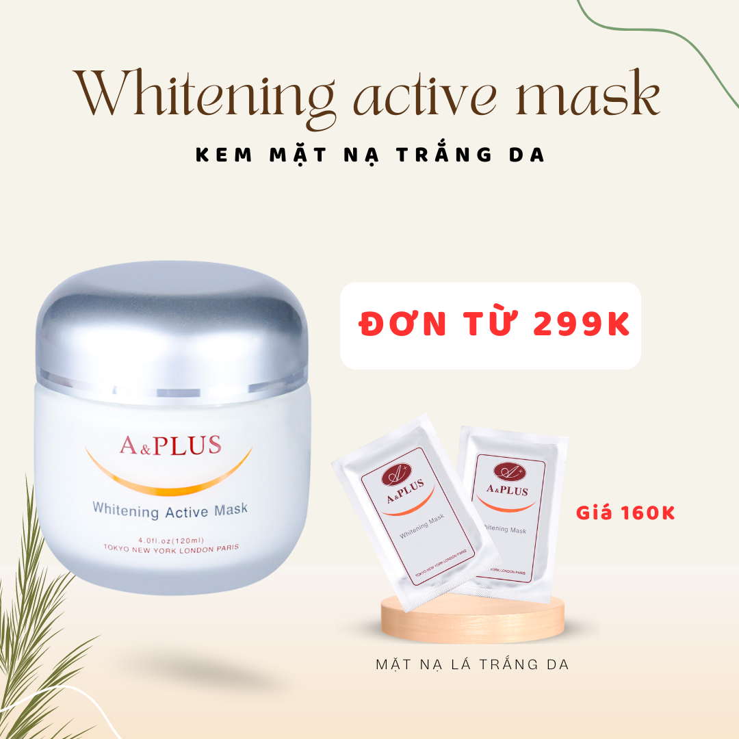 Kem Mặt Nạ Trắng Da A&Plus A010