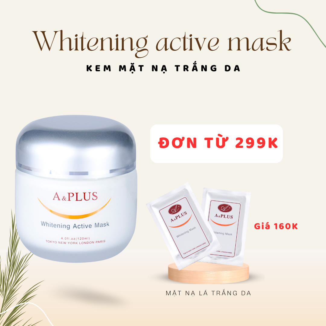 Kem Mặt Nạ Trắng Da A&amp;Plus A010 (120ml)