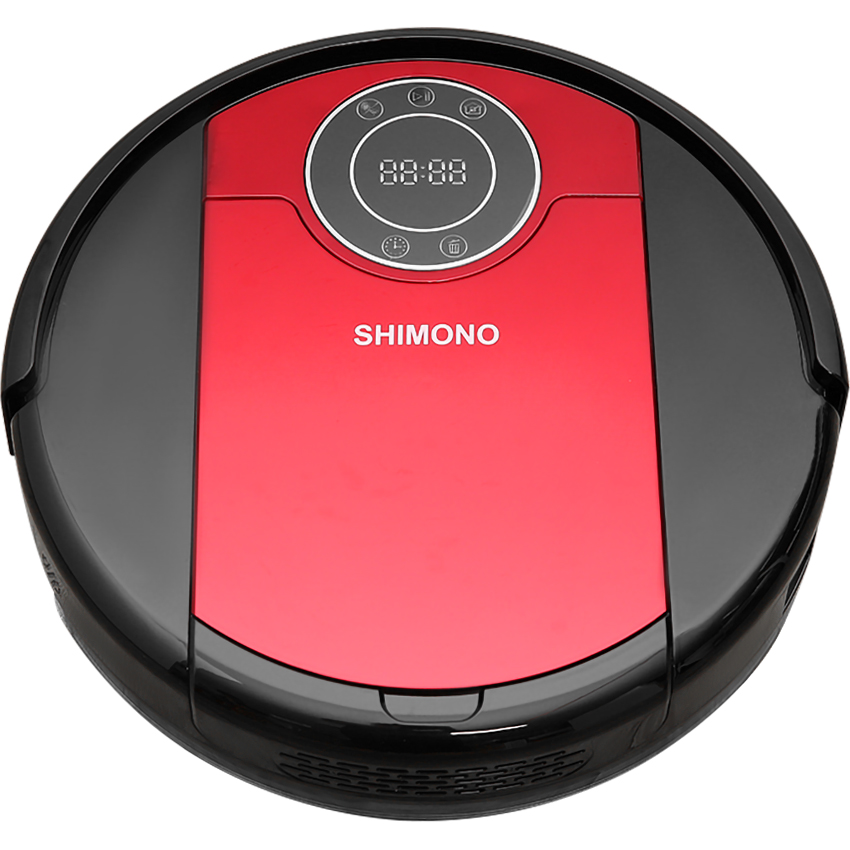 Robot hút bụi Shimono ZK808 (RB) Đỏ đen - Hàng chính hãng