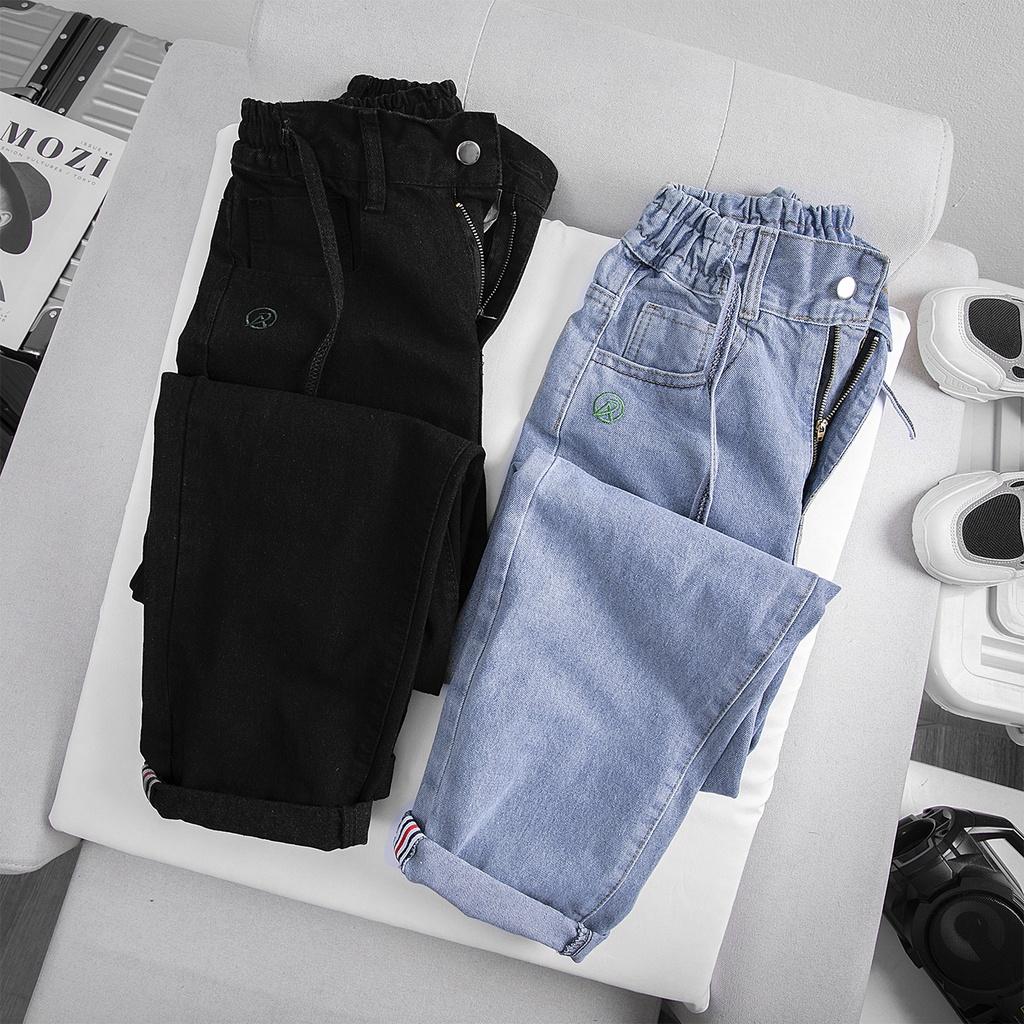 Quần Baggy Nam Nữ Unisex AROTI Chất Vải Jean Dày Dặn Đẹp Cao Cấp Dáng Suông Rộng Thể Thao Trẻ Trung J603-Đ