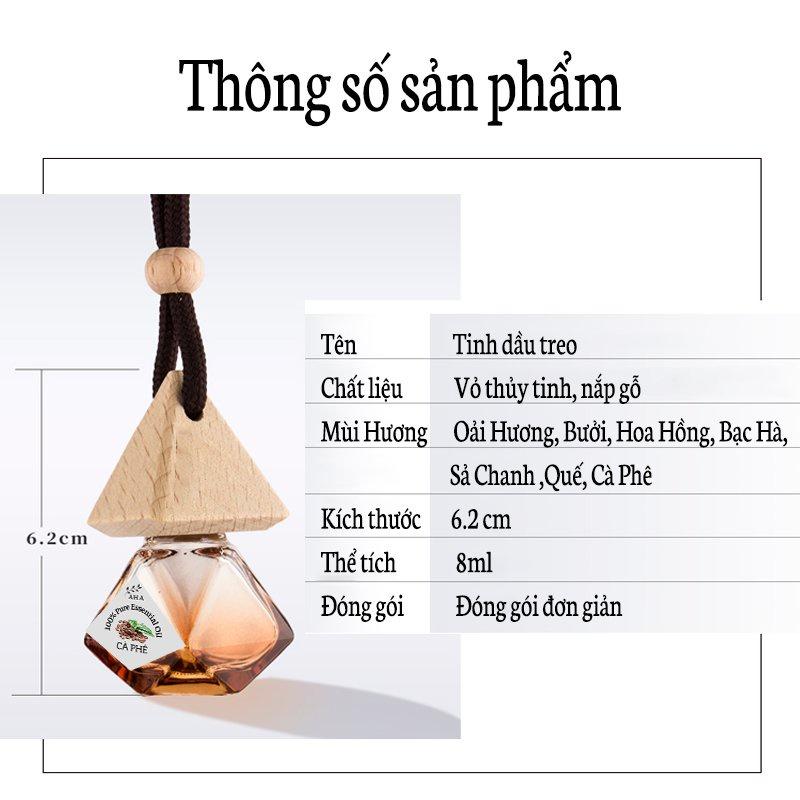 Tinh Dầu Thơm, Tinh Dầu Treo Xe, Phòng Ngủ, Tủ Quần Áo Lưu Hương Lâu