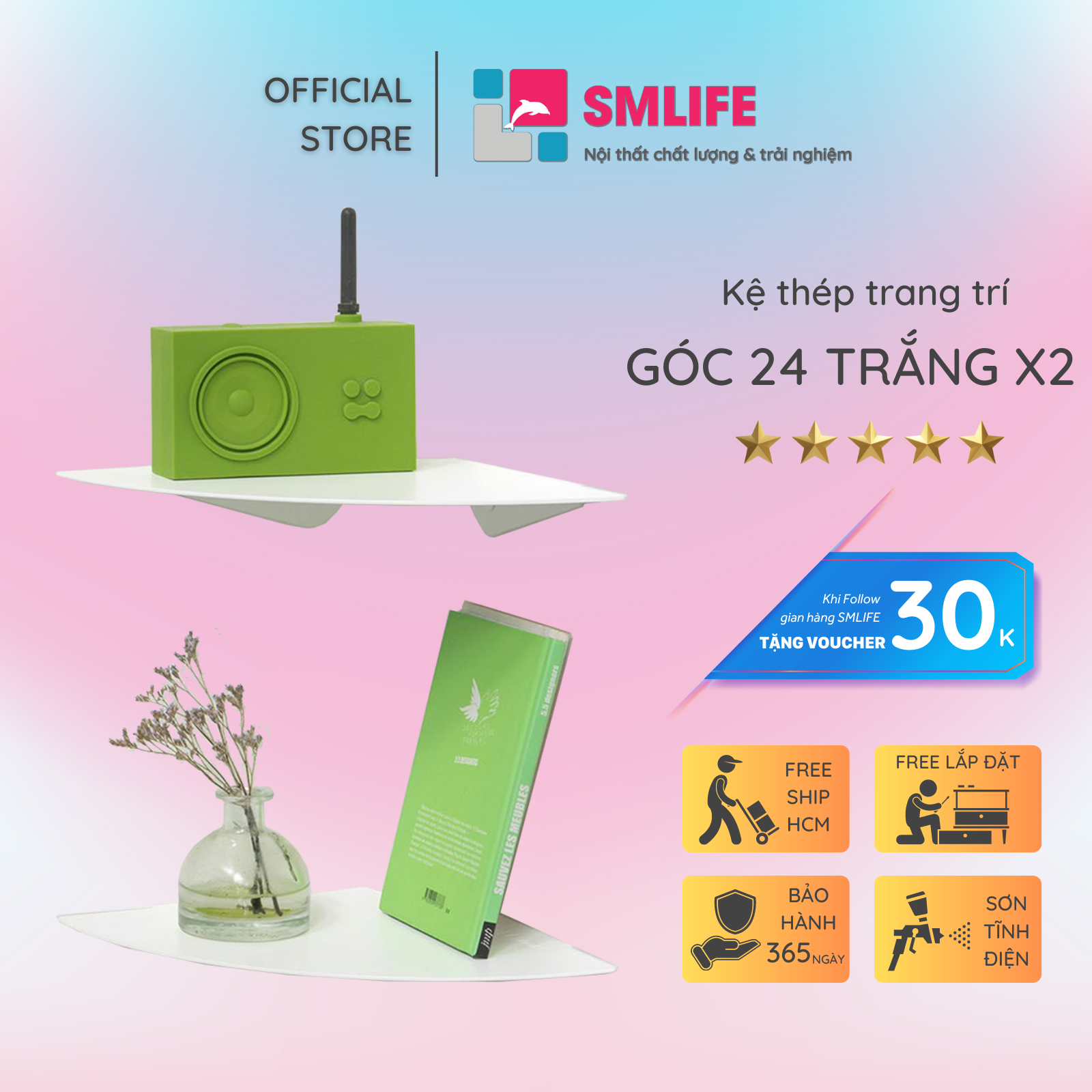 Kệ nhà tắm 24 (set 2)