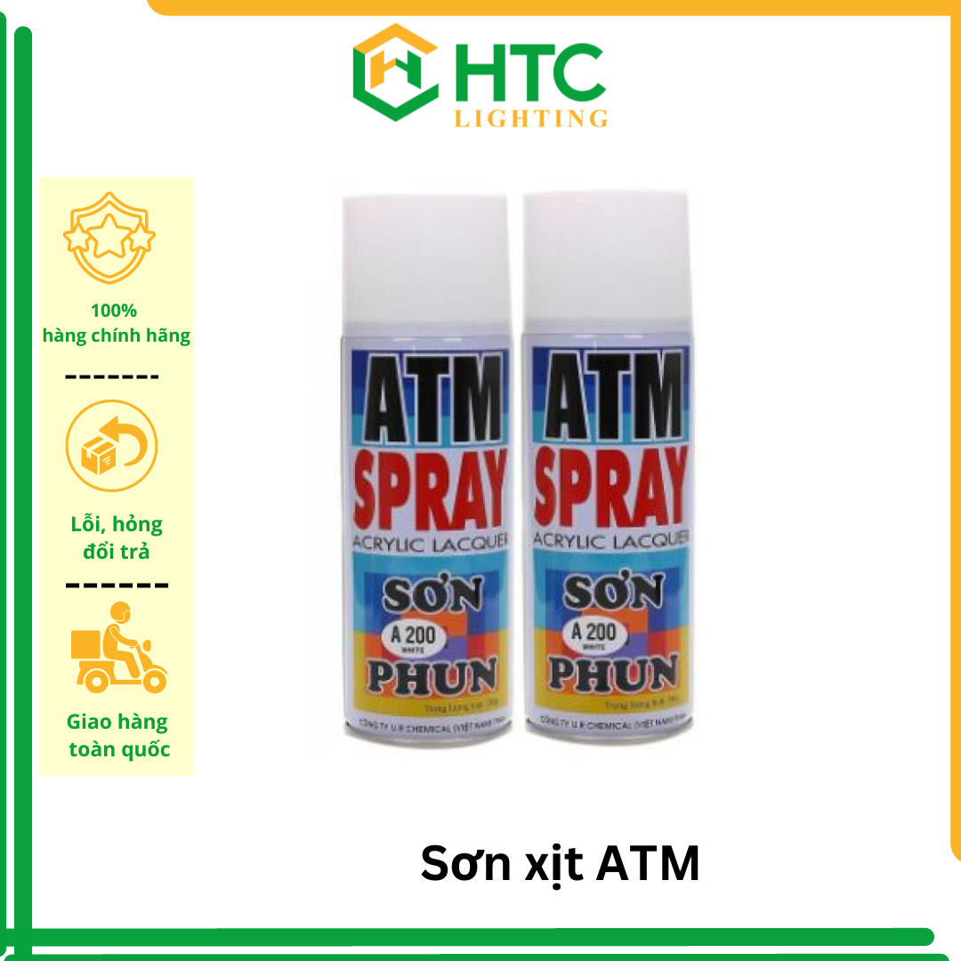 Sơn xịt ATM Spray đa năng xịt trên mọi chất liệu cao cấp