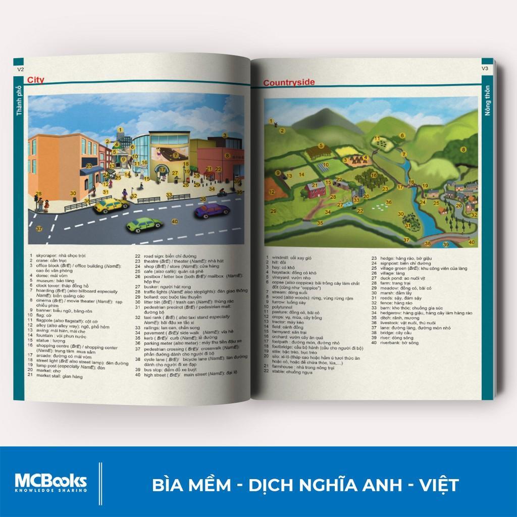 Từ Điển Anh VIệt Phiên Bản Bìa Mềm Màu Trắng - Giải Nghĩa Đầy Đủ Ví Dụ Phong Phú- Bản Quyền