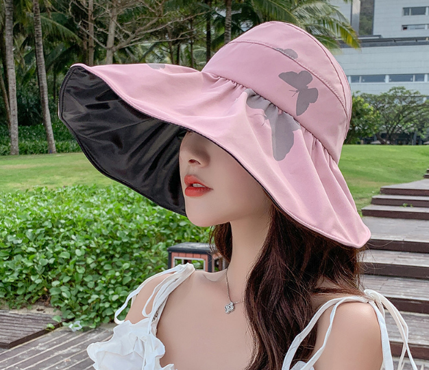 Mũ rộng vành chống nắng chống tia UV cao cấp, nón chống nắng nữ đi biển