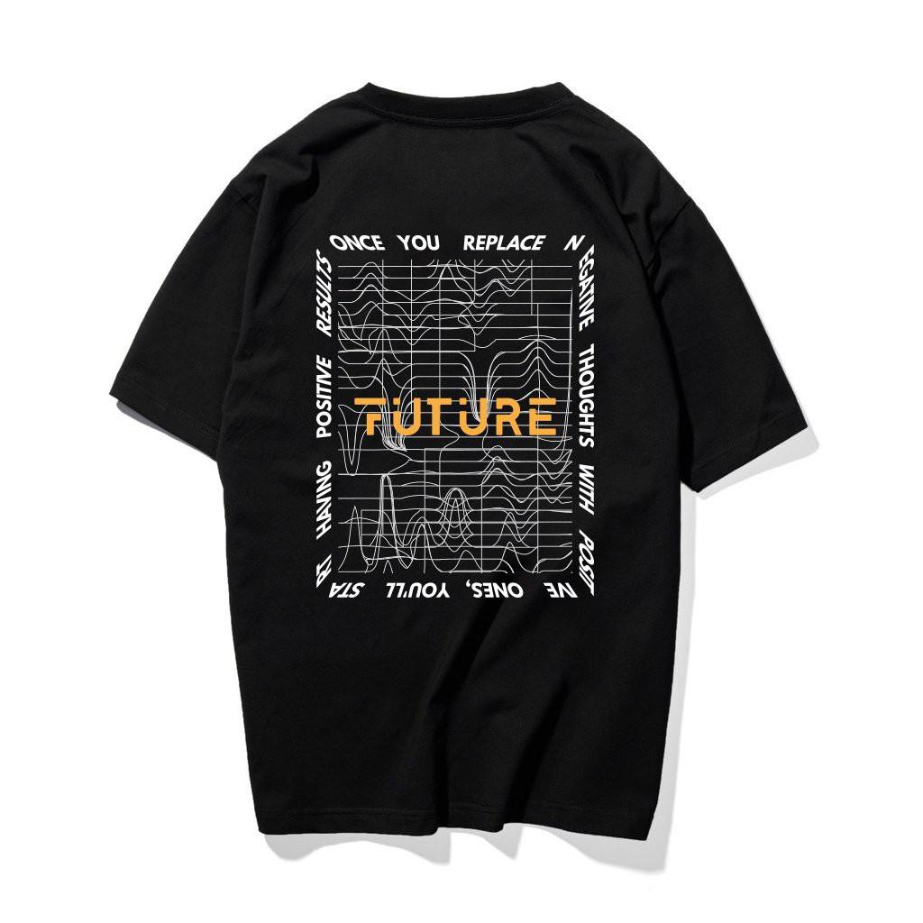 Áo Thun Unisex Tay Lỡ Form Rộng 100% Cotton - Space New Future