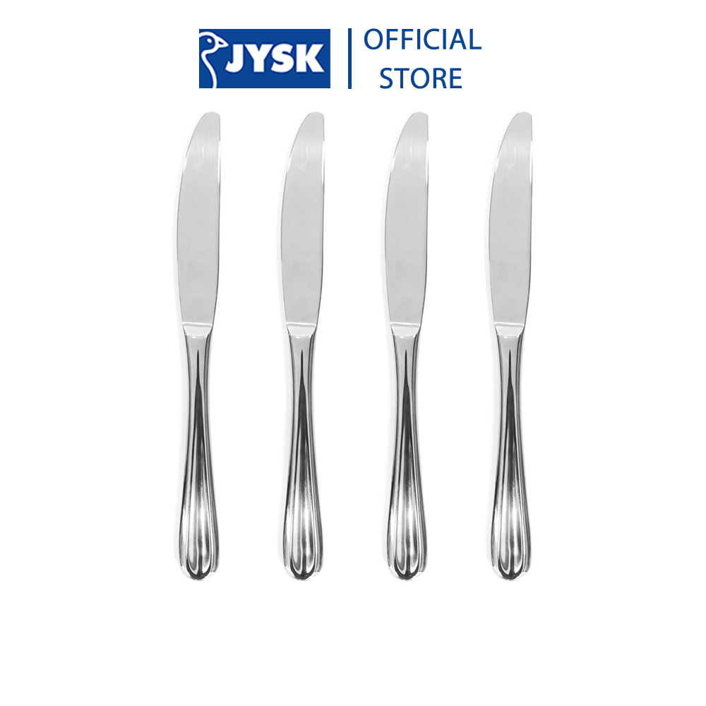 Bộ 4 dao ăn | JYSK nID | inox 420 | D22cm