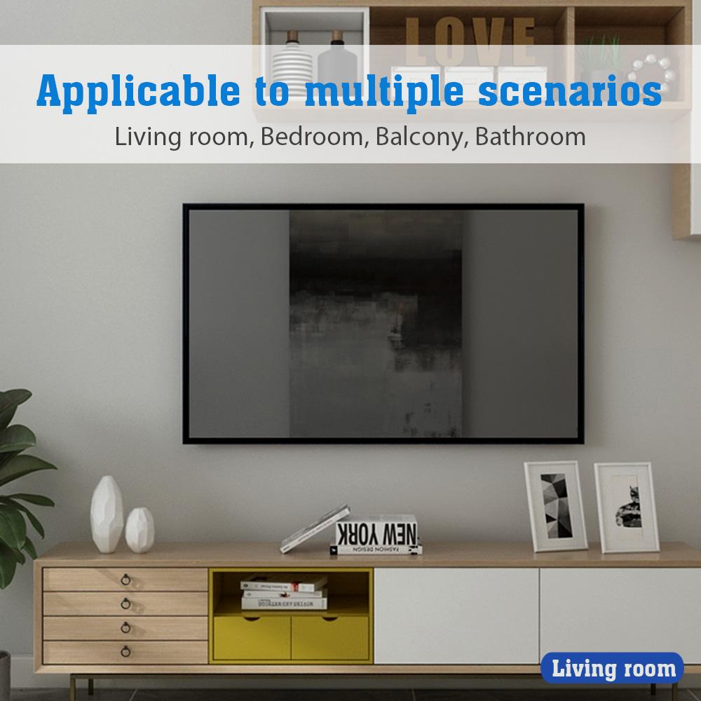 WiFi Smart Wall Touch Switch Glass Panel Mobile APP Tuya/Touch Control Timer No Hub Required Compatible with Google HomeandAlexa