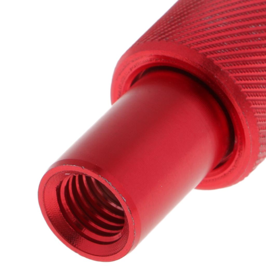 Fishing Landing Net Connector Fishing Rod Thread Quick Release Adapter Red