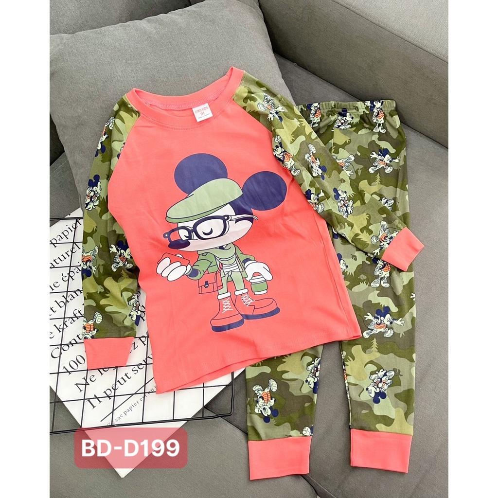 Bộ dài bé trai size đại