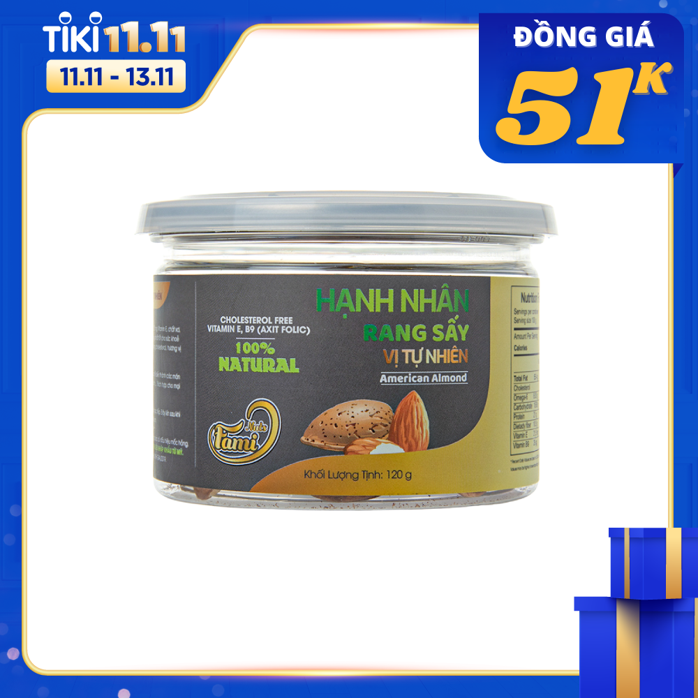 Hạnh Nhân Fami Hũ  (120g)