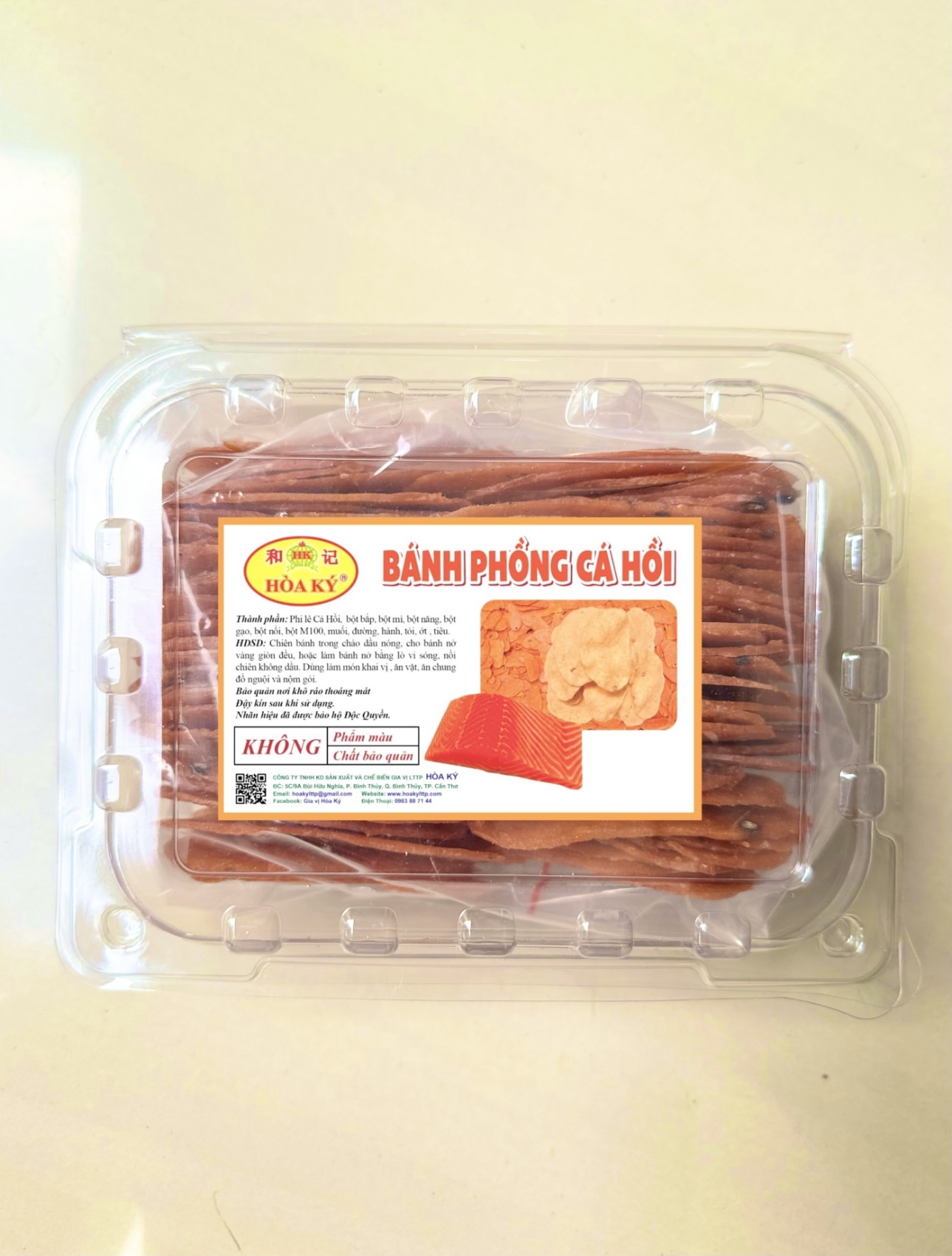 Bánh Phồng Cá Hồi 300gr