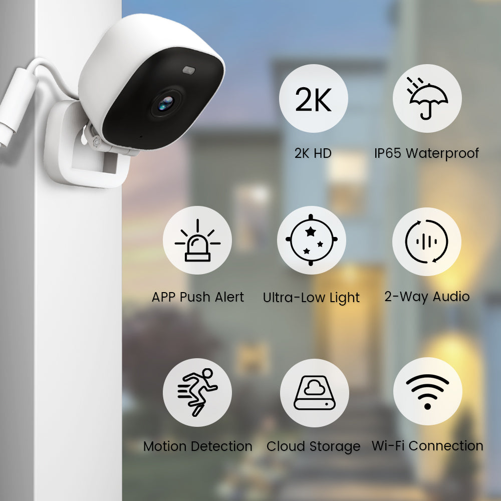 Camera Wifi Ngoài Trời Ebitcam 8310 2MP - Hàng Chính Hãng