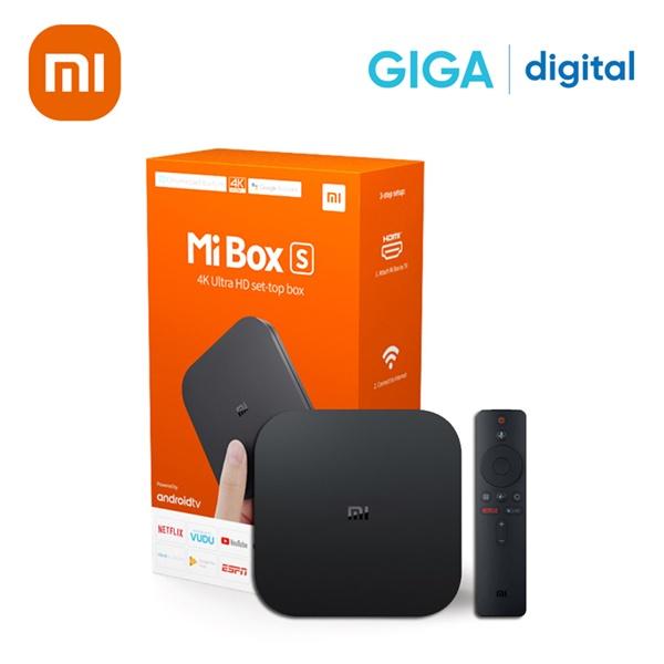 Tivi box Xiaomi Mi Box S EU 4K- Tiếng Việt - Hàng Chính hãng - PFJ4086EU