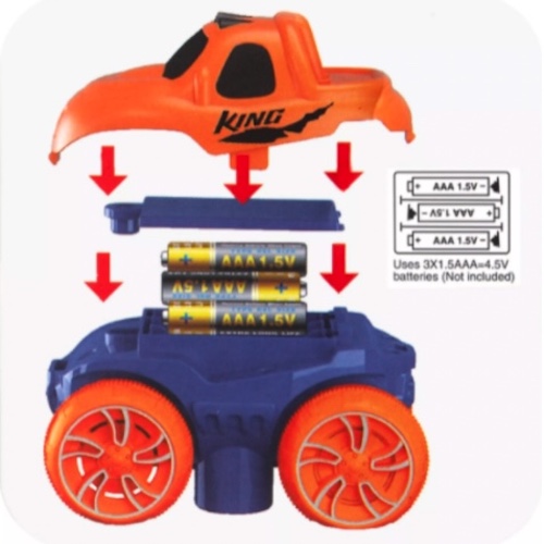 Xe địa hình vượt mọi công trình Changeable Track 138pcs