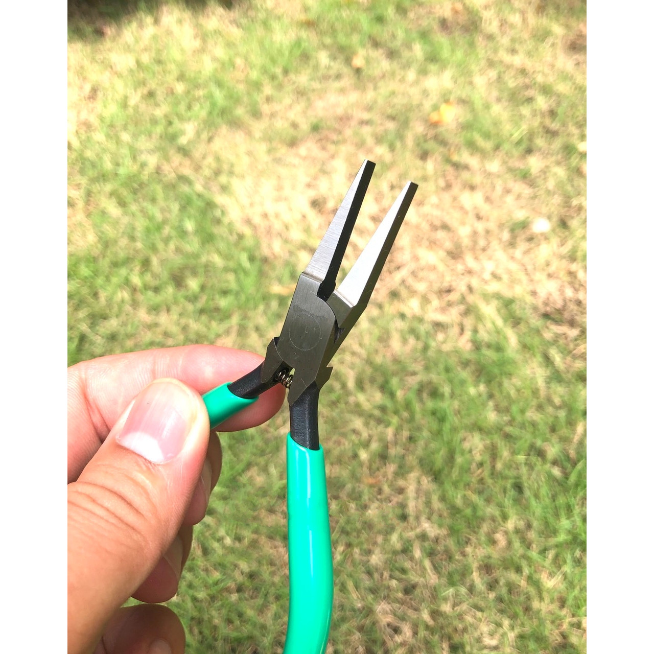 Kìm Gắp Linh Kiện Mũi Nhọn Mặt Phẳng KEIBA HF-D04 / 120mm Nhật Bản | Thép Hợp Kim MARUTOLOY