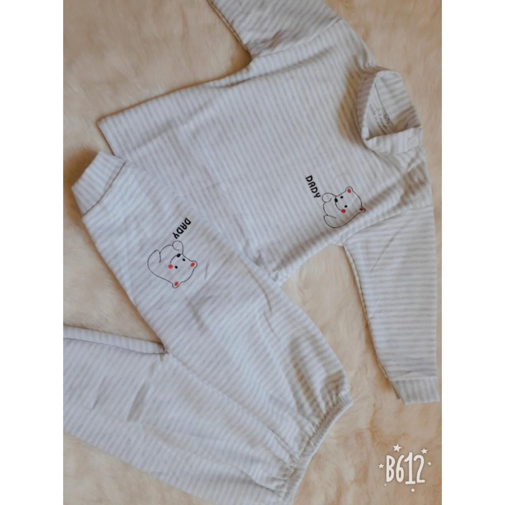 Bộ quần áo dài tay noubaby cho bé từ 0-15 tháng tuổi