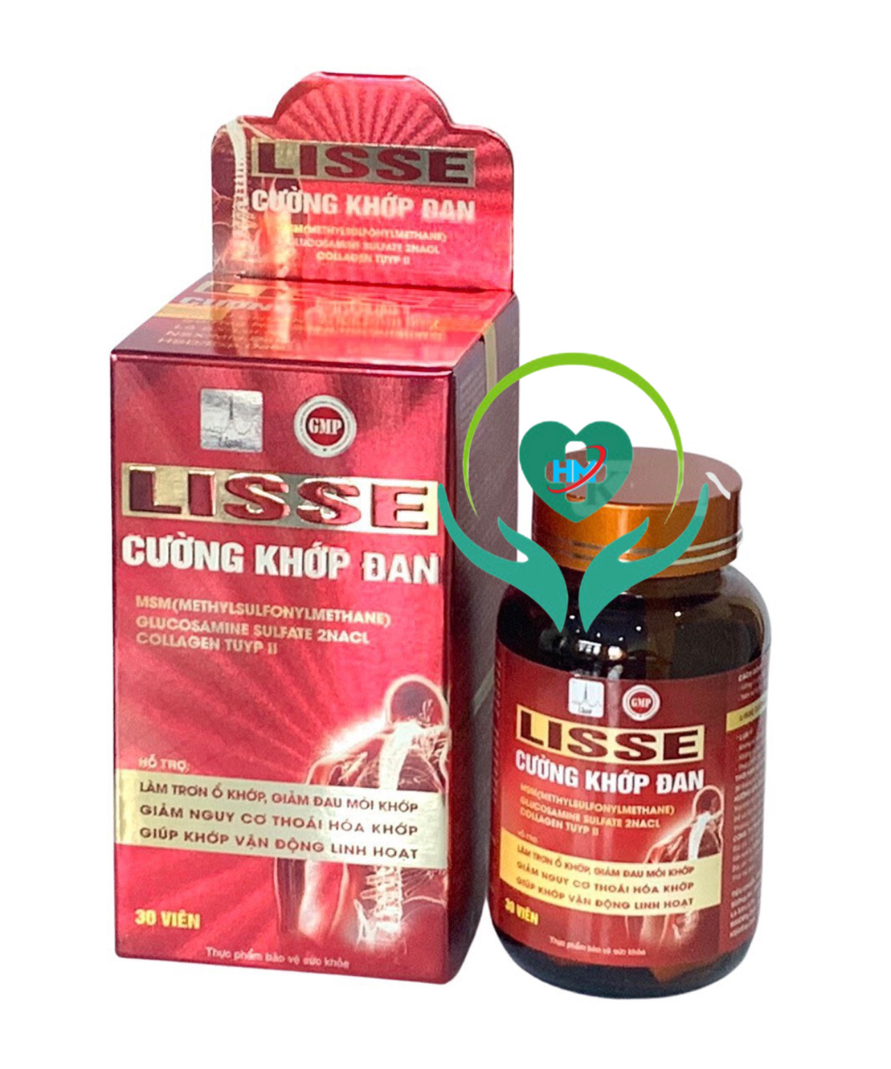Lisse CƯỜNG KHỚP ĐAN-- Hỗ trợ giảm nguy cơ thoái hoá khớp, giảm đau mỏi khớp