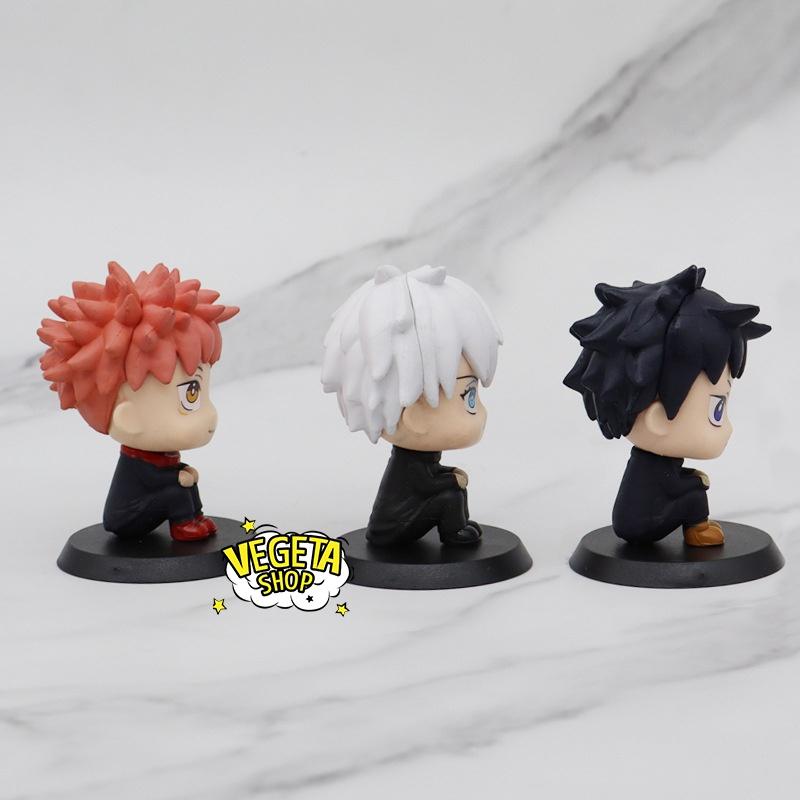 Mô hình Jujutsu Kaisen - Chú thuật hồi chiến - Yuji Itadori Megumi Fushiguro Nobara Kugisaki Satoru Gojo - Cao 7cm