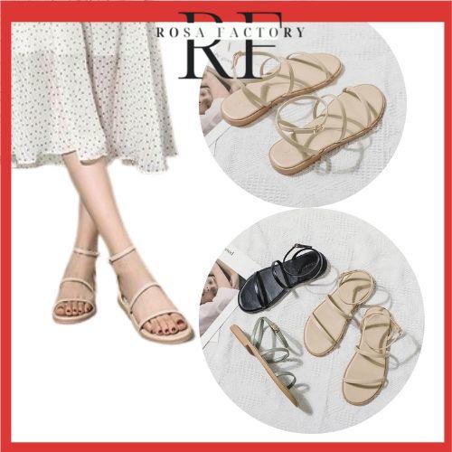 Giày Sandal Nữ Cao Cấp 2 Quai Mã SD-0228