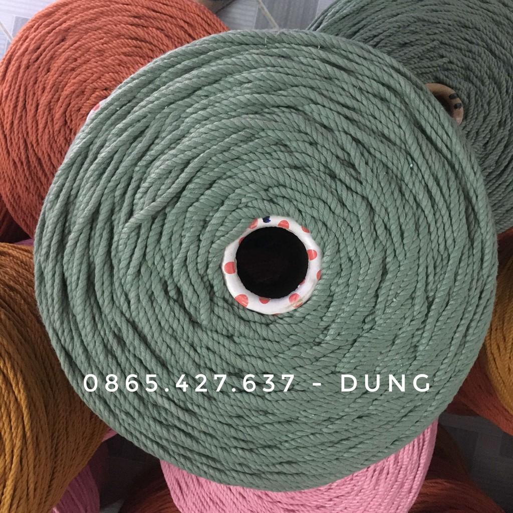 Dây Thừng Macrame Màu 3mm-5mm Cotton - Full Colour, Đủ Size | Macrame &amp; Dreamcatchera