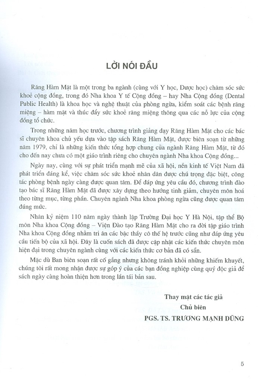 Nha Khoa Cộng Đồng - Tập 1 - Tái bản năm 2020