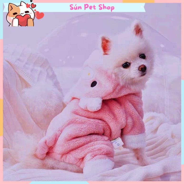 Áo cho chó mèo hình thú 4 chân siêu đáng yêu