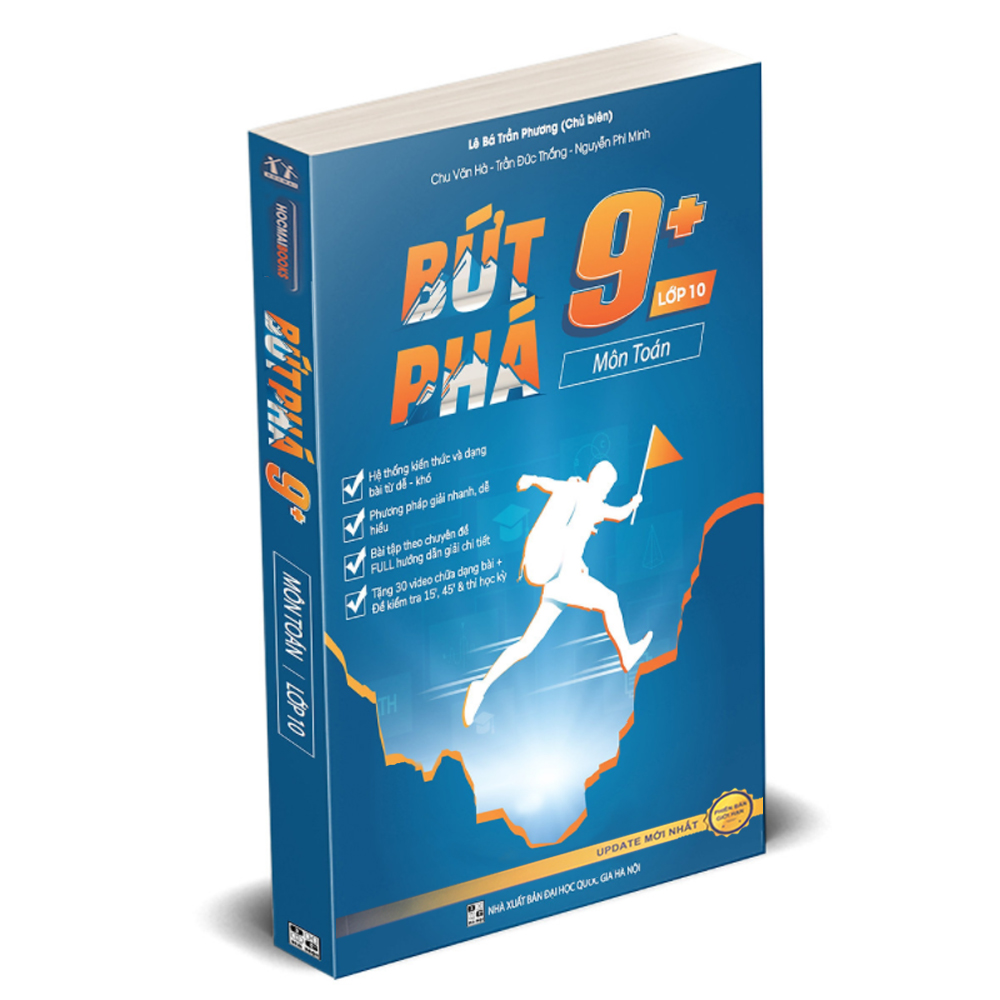 Sách Bứt Phá 9 + Môn Toán Lớp 10