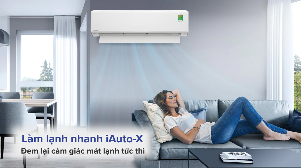 Máy lạnh Panasonic Inverter 2 HP CU/CS-XU18ZKH-8 - Chỉ giao HCM