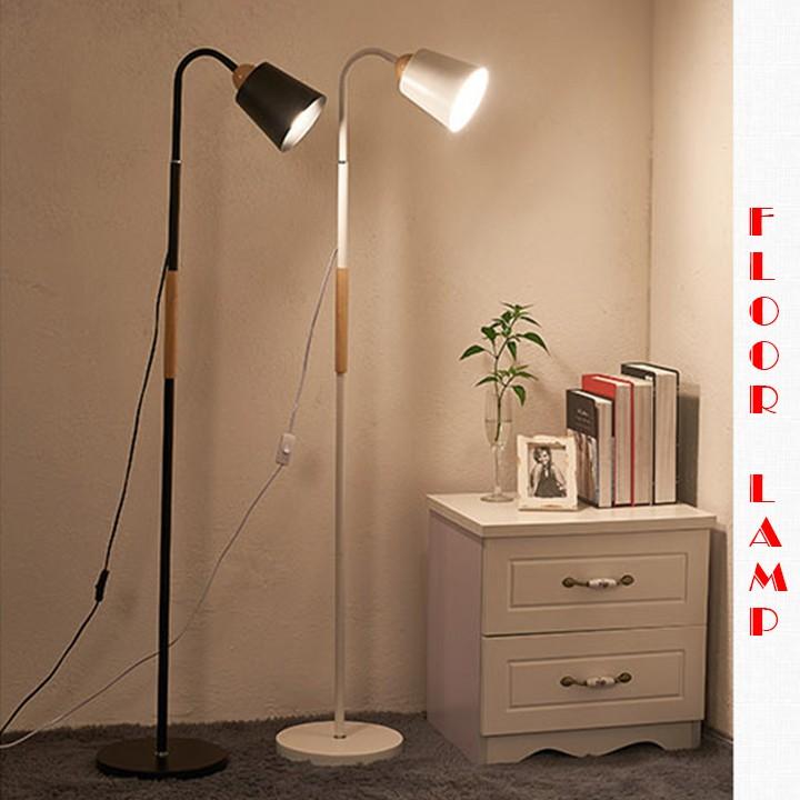 Đèn cây đứng trang trí nội thất phòng khách SOLOCHI DC9020 - Kèm bóng LED bảo vệ thị lực tốt