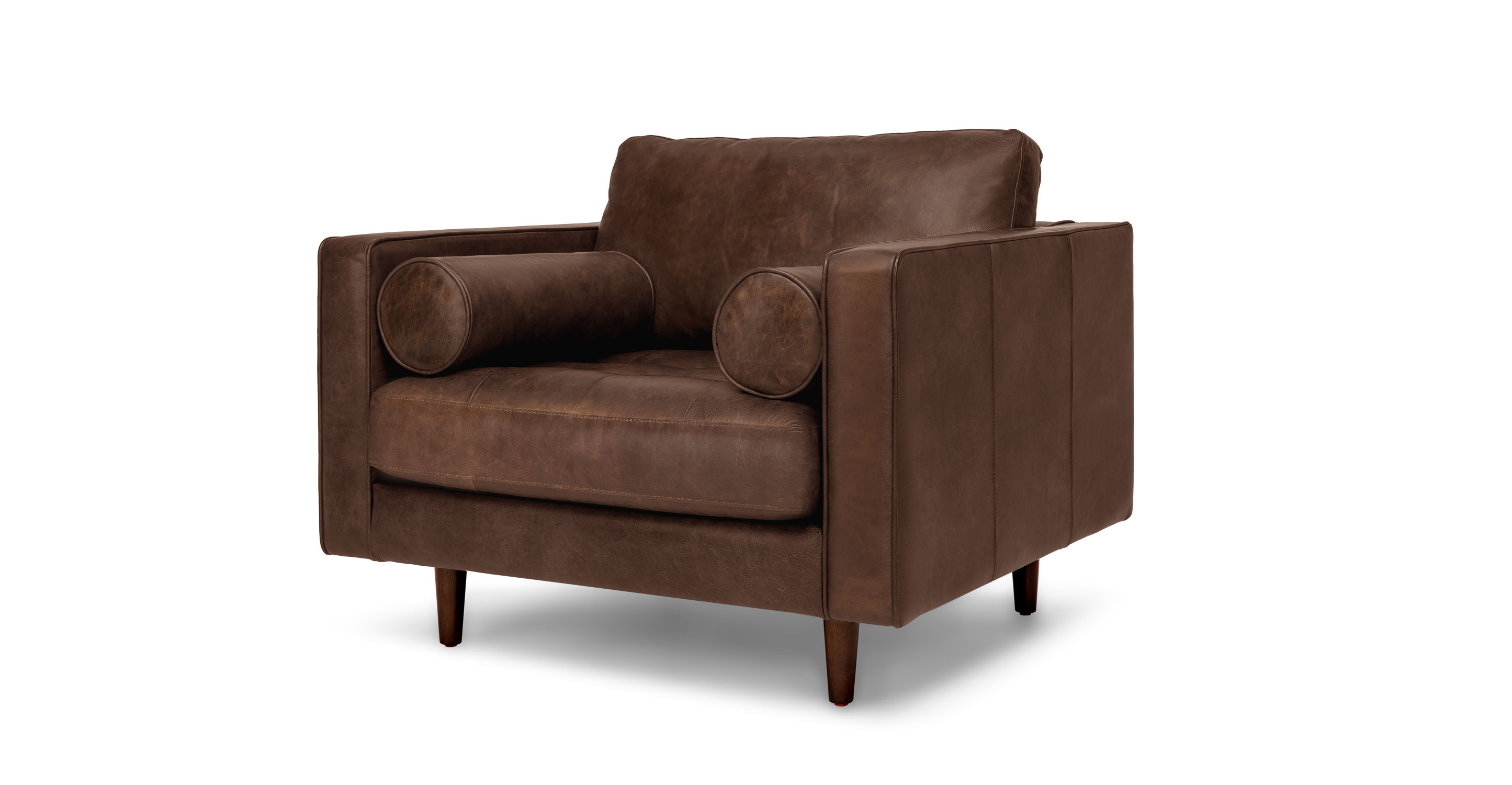 Ghế sofa đơn bọc da