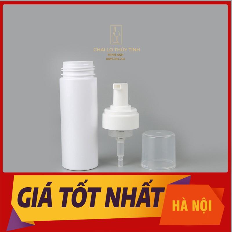 Chai Xịt Tạo Bọt 100ml đựng sửa rửa mặt, sữa tắm