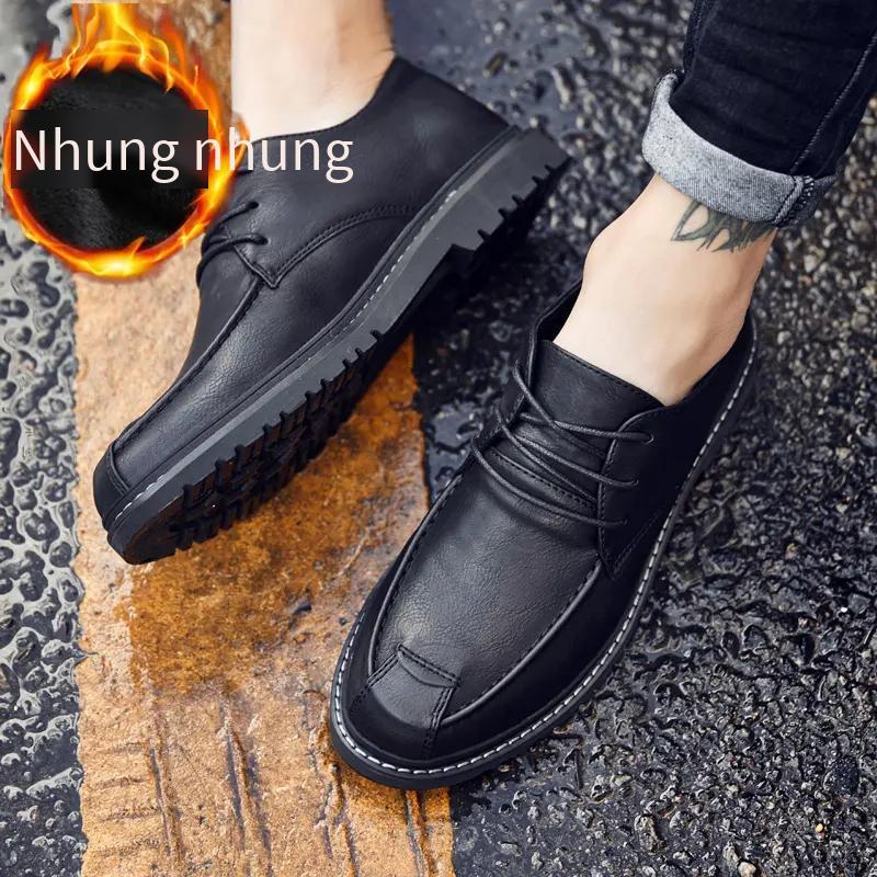 Giao hàng nhanh giày da ins đôi giày lưới giày đỏ khuyến mãi mới nhất tăng ngoài trời