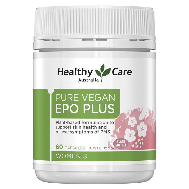 Healthy Care Pure Vegan EPO 60 Capsules