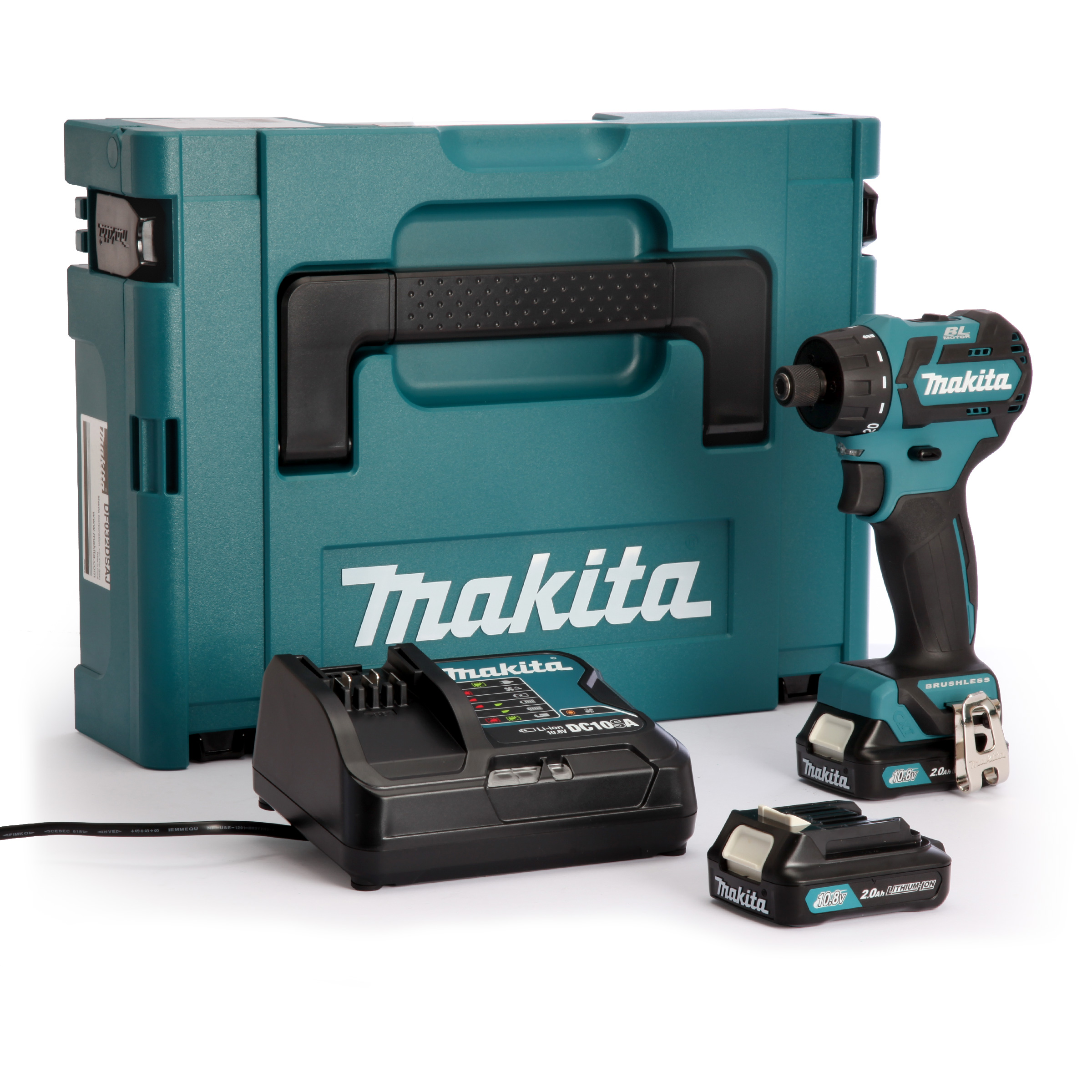 Máy khoan bắt vít Makita DF032DSAE (12V-2.0AH) 