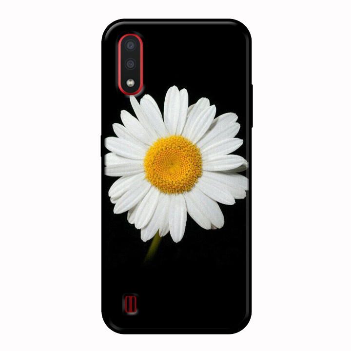 Ốp lưng điện thoại Samsung Galaxy A01 viền dẻo TPU BST HOA Mẫu 15