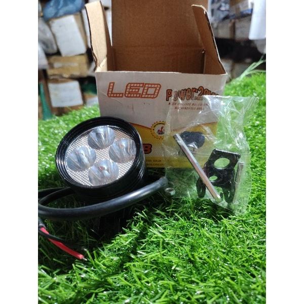 Đèn led trợ sáng 20w BULB sáng trắng dành cho xe máy