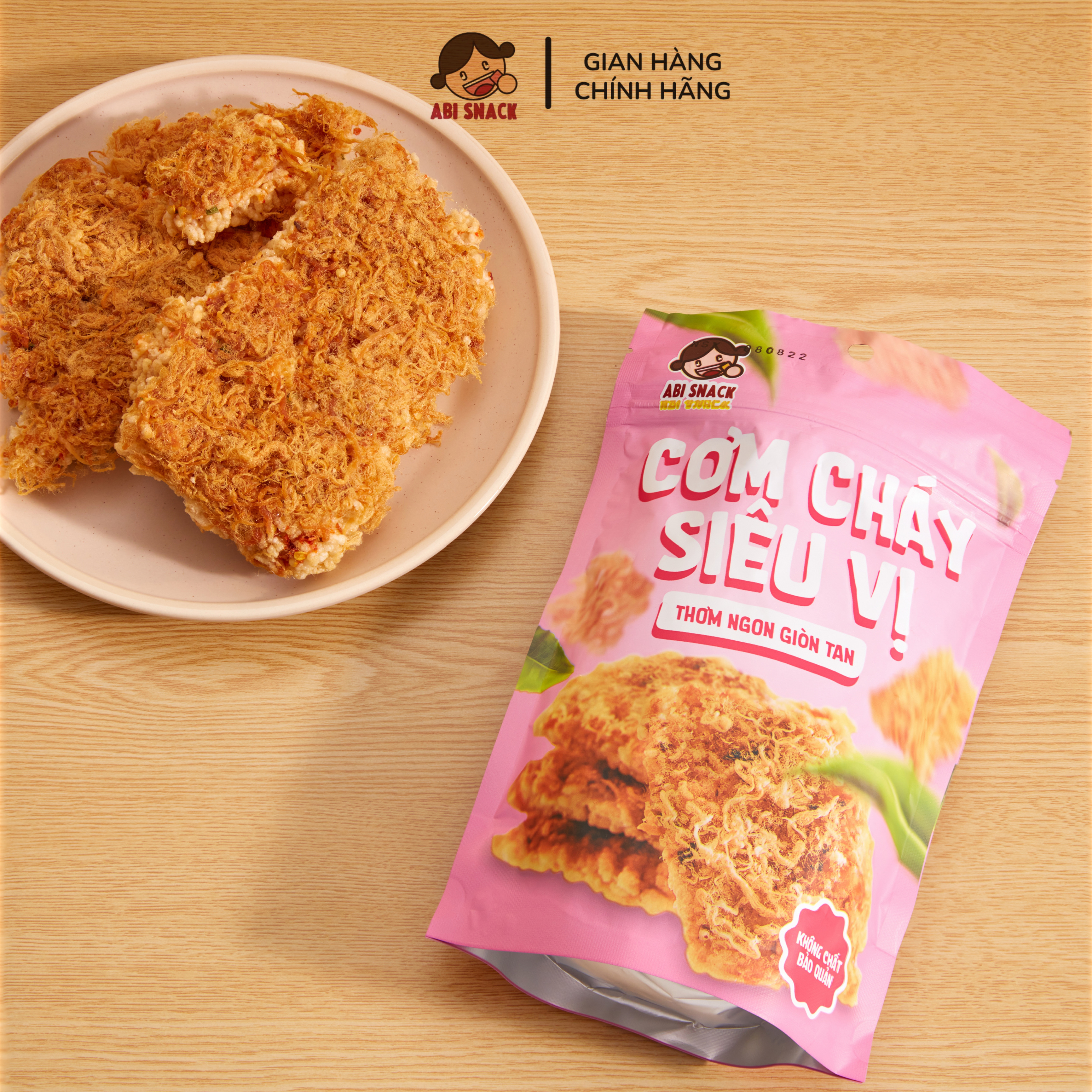 Cơm Cháy Siêu Vị - Cơm Cháy Chà Bông ABI SNACK