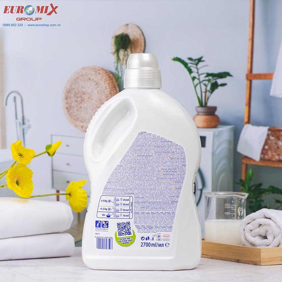 Nước Xả Thơm Quần Áo Silan 2.7L 108 W Naturals Ylang Ylang & Vetiver