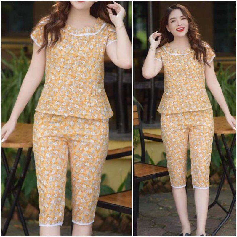 ĐỒ BỘ MẶC NHÀ TAY REN ĐẸP RẺ