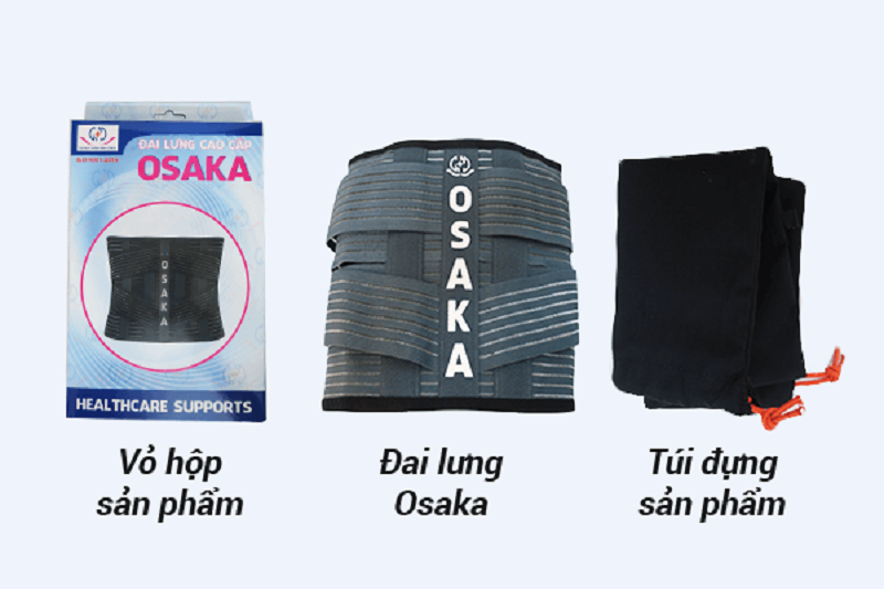 Đai lưng cột sống cao cấp Osaka